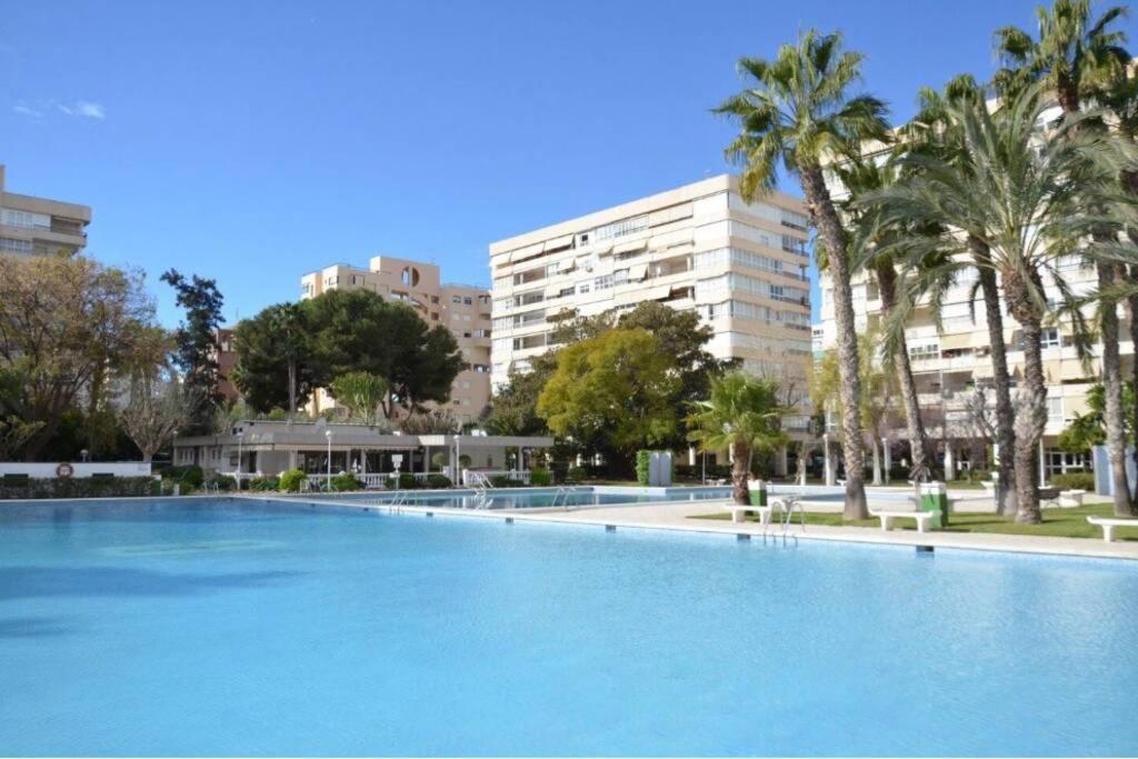 Garden Apartment With Pool And Ac Alicante Ngoại thất bức ảnh